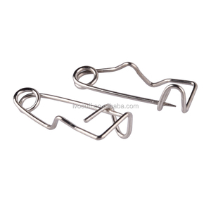 <span class=keywords><strong>Épingle</strong></span>s de sûreté de vêtement <span class=keywords><strong>fantaisie</strong></span> de forme irrégulière 0.8x25mm <span class=keywords><strong>épingle</strong></span> de sûreté sans nickel incurvée - Product Image 1