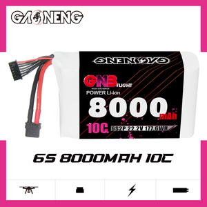 Batterie Li-ion GNB GAONENG 6S 8000mah 22.2V 10C XT60 avec cellules Samsung 21700 40T pour bateaux et voitures RC - Product Image 2