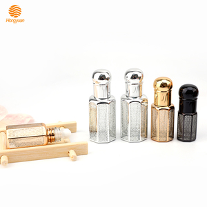 Mini botella Attar de lujo, espray único, 3ml, 6ml, 12ml, botellas de vidrio enrolladas, botella de Perfume de vidrio con cuello de rosca con caja - Product Image 4