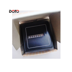 Compteur d'heures industriel HM-2FD AC110-220V DC10-60V, pour le suivi du temps de fonctionnement des générateurs/moteurs, noir - Product Image 5