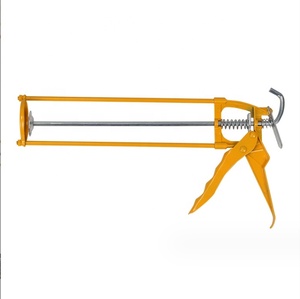 Pegamento adhesivo <span class=keywords><strong>profesional</strong></span> Sellador de <span class=keywords><strong>silicona</strong></span> <span class=keywords><strong>Pistola</strong></span> manual de trabajo pesado <span class=keywords><strong>Pistola</strong></span> de calafateo de esqueleto manual - Product Image 1