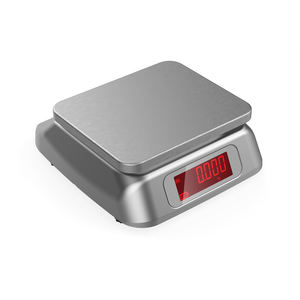 LED 디스플레이 디지털 15kg 전자 테이블 상단 계량 스케일 304 스테인레스 스틸 방수 데스크탑 무게 스케일 - Product Image 4