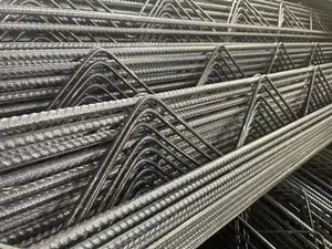 2024 Construction Metal Building Materials Hot Sale 100mm 150mm Steel Truss Metal Lattice Girder