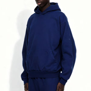 Venta al por mayor de los hombres Puff Print Hoodie Streetwear Pullover Hoodie Custom Logo Design Impresión Invierno Fabricación al por mayor - Product Image 6