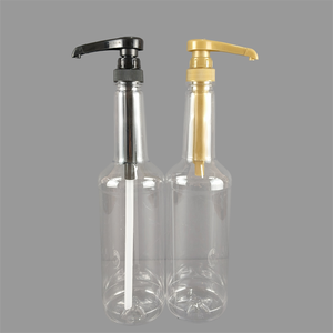 Nouveau design fermeture lisse 8ml 10ml 28/400 pompe à sirop en plastique de qualité alimentaire Monin pompe Torani café confiture <span class=keywords><strong>Davinci</strong></span> pompe distributeur - Product Image 3