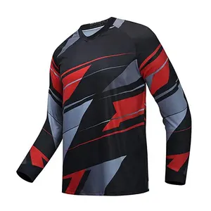 Veste de cyclisme de course pour hommes, conçue en gros, marque automobile OEM, Style personnalisé, vêtements de sport, couleur flamme, matériau caractéristique