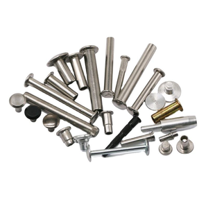 Rivets en acier massif galvanisé à faible teneur en carbone, à tête ronde de précision, diamètre 8 mm, rivets marins en aluminium - Product Image 1