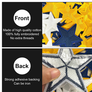 Prezzo all'ingrosso piccolo 0-9 dieci cifre A-Z 26 alfabeto inglese parola ferro su lettere ricamate toppe per magliette cappelli - Product Image 4