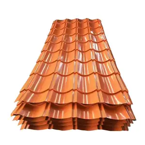 Good Quality Roofing Tiles Metal Sheet In 8mm Galvanized Corrugated Steel Sheet Roofing Sheet For Sale