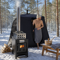 Tungku Sauna Uap Kering Kayu Bakar Modern Harga Terjangkau Bahan Stainless Steel Tanpa Listrik Pasokan Langsung Pabrik