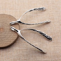 Pendentif de bijoux rétro multicolore 78x32mm 11g, motif marteau, os à souhaits, vente directe d'usine