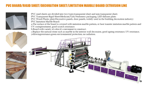 Usada de segunda mano de baja inversión que hace la máquina de madera de plástico PVC XPS máquina de extrusión línea de producción para el plástico - Product Image 3