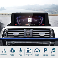 Qualcomm Snapdragon680 Android 12 CarPlay sans fil AUTO pour BMW Série 1 F20 F21 ID6 EVO Lecteurs multimédias de voiture GPS Navi