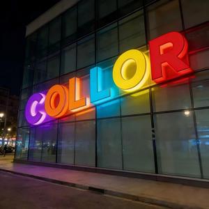 Panneau publicitaire extérieur sans cadre, enseigne lumineuse LED, lettres en acrylique, résine, acier inoxydable, enseigne de porte tridimensionnelle, néon lumineux - Product Image 4