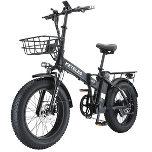 Vélo pliant ZXC-19 personnalisé en usine pour l'exportation, avec pneus larges en aluminium, assistance au pédalage et design arrière pliable ZXC-19 C - Product Image 5