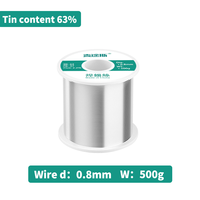 Kawat Timah Solder Berkualitas Baik Myto 63/37% Harga Pabrik Penjualan Langsung 500g Kawat Timah Timbal untuk Solder