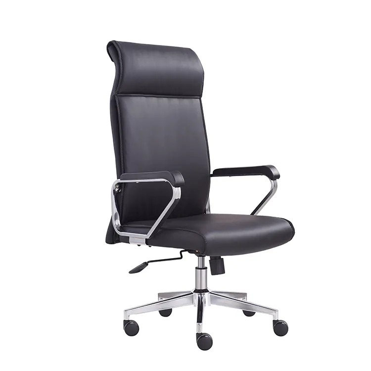 Прямая Продажа с завода, новые современные дизайнерские бесплатные образцы и оптовые продажи, кресло с высокой спинкой, эргономичное офисное кресло из ПУ, 360 вращающееся кресло