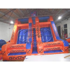 Mur d'escalade gonflable Givoova, équipement de terrain de jeu pour enfants en PVC pour l'extérieur - Product Image 1