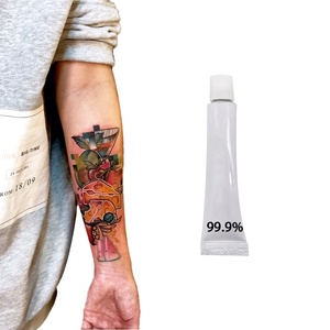 ผลิตภัณฑ์ดูแลผิวสำหรับรอยสัก Natural 99.9% Tattoo Butter ขนาด 10 กรัม 30 กรัม 50 กรัม ครีมแป้งสำหรับดูแลหลังสัก ประเภทผลิตภัณฑ์หมึกสัก - Product Image 2