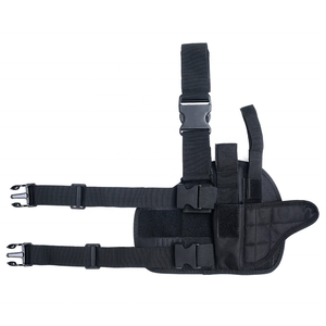 इरोन्डोकी समायोज्य सार्वभौमिक नायलॉन ड्रॉप लेग गन होल्स्टर सामरिक जांघ मग बैग पैर बाएं और दाएं हाथ के उपयोग के लिए - Product Image 3