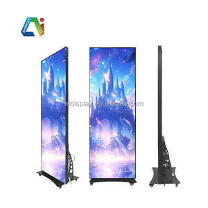 Attractive and Eye-catching P2.5 LED Display Screen Floor Standing LED Advertising Panel Eye-catching <strong>Sign</strong> for Displaying Poster - Product Image 1