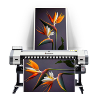 Nueva Impresora Eco Solvente de Formato Ancho 2025, 1.6m, con Tinta a Base de Agua, Cabezal de Impresión Xp600/dx5/dx7/i3200