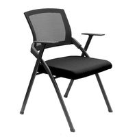 Chaise de bureau ergonomique en gros chaise de réunion pliable économise de l'espace chaise de formation bon marché