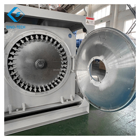 Broyeur à haute vitesse pour le recyclage de la farine de blé en plastique PVC/PP/PE/PA/PC/PS/ABS/PET/EVA, machine de broyage pour une production stable
