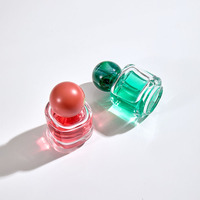 Flacons de parfum atomiseurs pressurisés de luxe vides de qualité supérieure, 30 ml, transparents, rechargeables, avec couvercle à bille