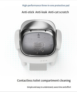 Nouveau produit 2026 : Bac à litière intelligent ouvert pour <span class=keywords><strong>chat</strong></span>, contrôle par application, nettoyage automatique, élimination des excréments, désodorisation par air frais, <span class=keywords><strong>toilette</strong></span> pour <span class=keywords><strong>chat</strong></span> - Product Image 1