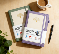 Agenda 2027 A6 « I Am Dead » – Journal de planification de la fin de vie, couverture en tissu magnétique, reliure thermique A5, 120 feuilles, personnalisable