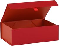 Nouvelle boîte pliante magnétique en papier avec grand logo personnalisé, emballage de luxe, boîte cadeau rigide en carton pliable