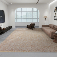 Moquette unie à surface dense, moderne et simple, pour bureau et maison, luxe, mur à mur, largeur 4m, pour hôtel et salon