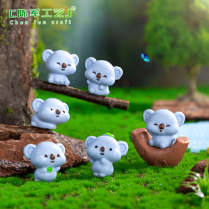 Chenjuns ผลิตภัณฑ์ข้ามพรมแดนใหม่ได้แก่รูปแกะสลักโคอาล่าน่ารักการตกแต่งสวนแบบทำมืออุปกรณ์แขวนและไมล์ - Product Image 2