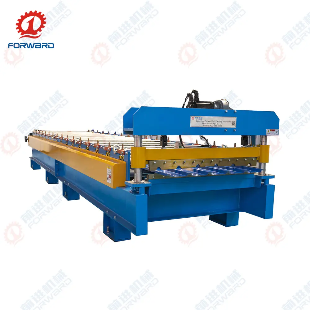 FORWARD Advanced Trapezoidal Profile Roll Former for High-Quality Panels