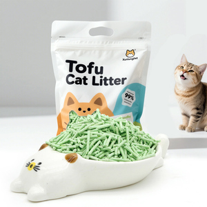 Umweltfreundliche Schnell Klumpende Hochabsorbierende Staubfreie Deodorierende Katzenstreu OEM-Fabrik Staubarme Tofu-Katzenstreu - Product Image 1