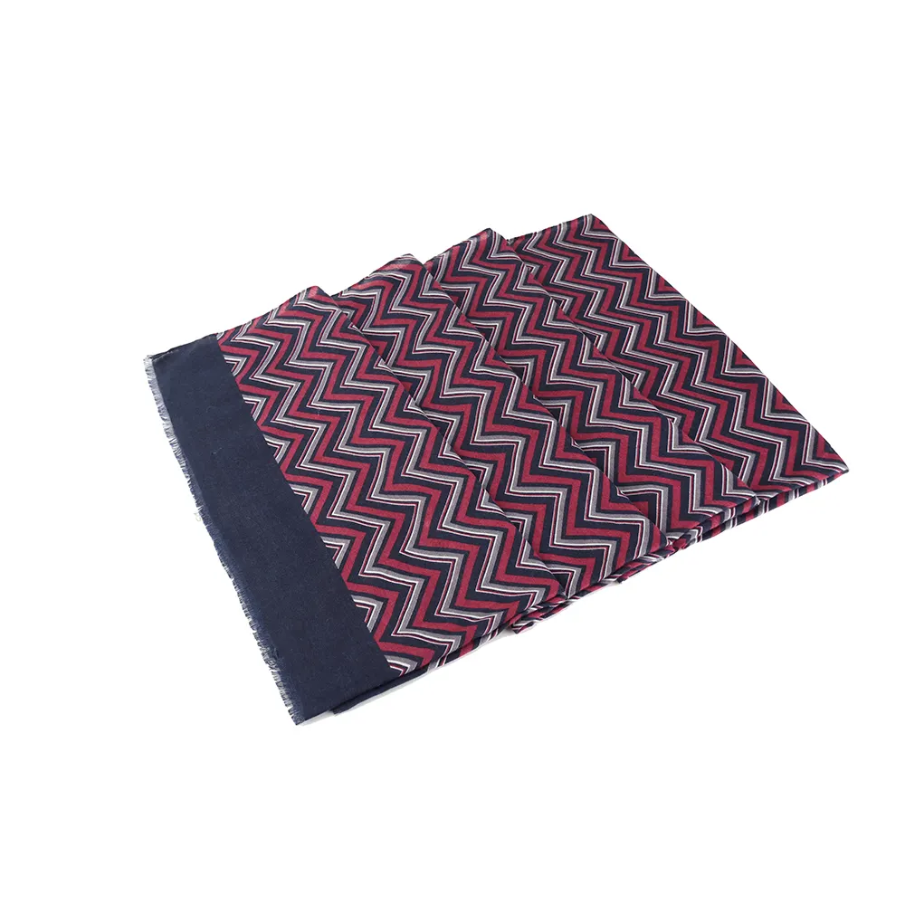 100 % Polyester langer Schal für Herren 180 × 100 cm doppelseitige dünne lange Schale für Kopf und Hals für Männer