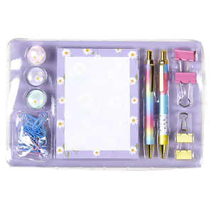 Simpatico Set di Cancelleria Pastello per Bambini con Graffette, Penne e Bloc-Notes - Divertenti Accessori Scolastici per la Scrittura e Forniture per <span class=keywords><strong>Ufficio</strong></span> - Product Image 2