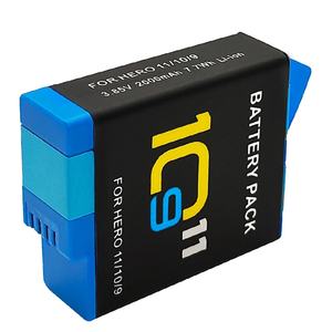 Decodificador de Batería para <span class=keywords><strong>GoPro</strong></span> <span class=keywords><strong>Hero11</strong></span>, Accesorios de Batería para Cámara Deportiva <span class=keywords><strong>GoPro</strong></span> Hero10/9 - Product Image 5