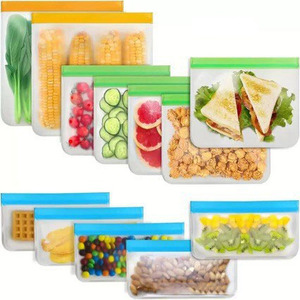 Direkt vom Hersteller Wiederverwendbare PEVA Superdichte Auslaufsichere Ziplock BPA-freie Beutel zur Lebensmittelaufbewahrung - Product Image 4