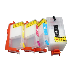 Cartouche d'encre rechargeable avec puce pour HP Officejet 8012 8013 8014 8015 8017 8022 8023 8024 8025 8026 8028 8035 (modèles 910, 910XL, 912, <span class=keywords><strong>912XL</strong></span>) - Product Image 3