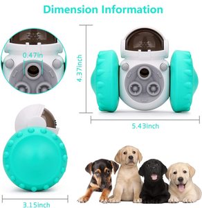 Petdom - Ventes chaudes - Jouet interactif pour animaux de compagnie - Balle distributrice de nourriture - Intérieur/extérieur - Pour chiens et chats - Product Image 2