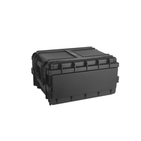 Étanche Antichoc Portable Utilitaire Stockage Amplificateur de Puissance Rack Case Flight Case