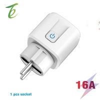 Akıllı avrupa standart soket Homekit ölçüm soketi geri sayım sayacı mobil uygulama uzaktan ses kontrolü