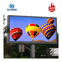 Écran LED extérieur 8K étanche IP65 960x960mm P6 P8 P10 pour installation fixe en rue, panneaux publicitaires, grand mur vidéo