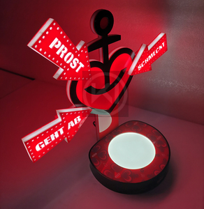 Supporto per vino in acrilico luminoso ricaricabile personalizzato portabottiglie di servizio VIP Presenter glorificatore Display Ace vanga <span class=keywords><strong>Astra</strong></span> - Product Image 6