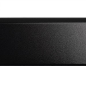 Battiscopa in Ceramica Nero Satinato 8x60 Cm con Bordi Irregolari - Product Image 4