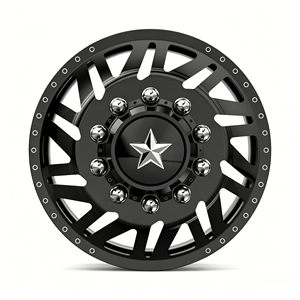 Rines de Aleación Forjados Personalizados <span class=keywords><strong>American</strong></span> Force H02 <span class=keywords><strong>Siege</strong></span> DRW de 22-26 Pulgadas 8x170 8x180 para Ford F250 F350 Ram 3500 Silverado 3500 - Product Image 5