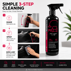 Limpiador Premium Multiusos para Interiores <span class=keywords><strong>de</strong></span> Auto en Spray, para Cuero, <span class=keywords><strong>Tela</strong></span>, Plástico, Tablero, <span class=keywords><strong>Asientos</strong></span> y Detallado Automotriz - Product Image 4
