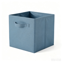 Panier de rangement pliable pour enfants, en tissu premium, avec poignées, logo personnalisé, couleur personnalisée, fabricant